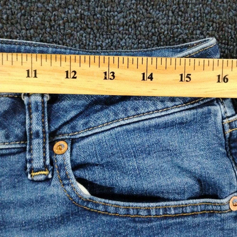 American Eagle Jeans Mens 32x32 Blue Original Bootcut AirFlex+ Stretch Casual - Picture 3 of 10
